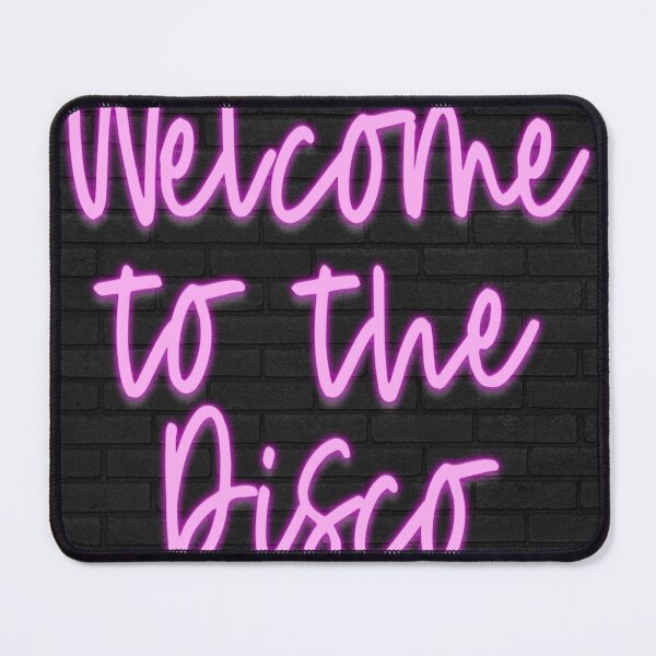 Item preview, Welcome to The Disco designed and sold by Boho Decore.