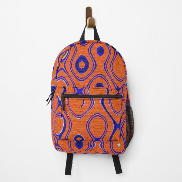 Item preview, Orange And Blue Abstract #3507p3x designed and sold by Tom Janca.