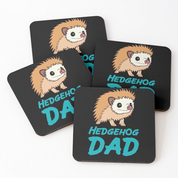 Artikelvorschau, Blauer Igel-Vater für Igel-Liebhaber entworfen und verkauft von Mochi-Merch.