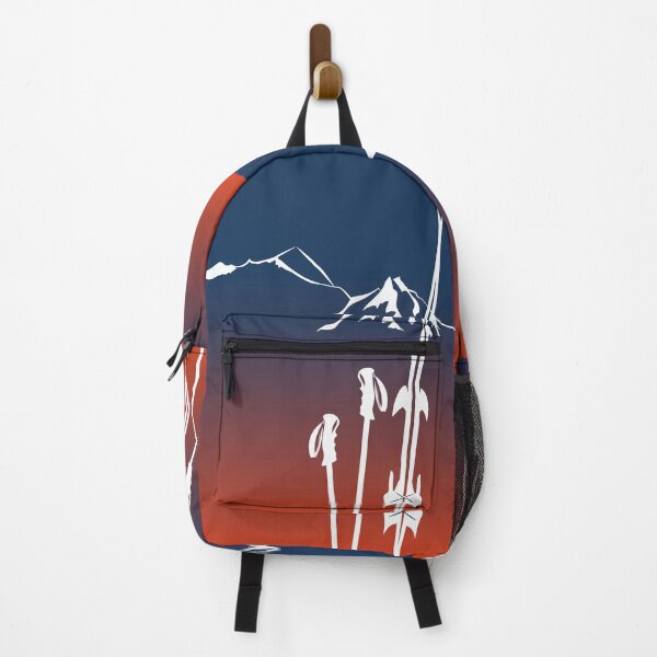 Item preview, snowy mountains powder ski gradient by leewarddesign designed and sold by leewarddesign.