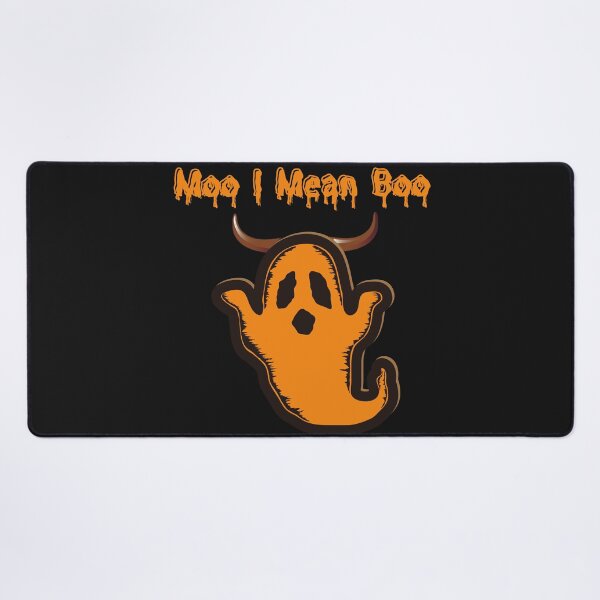 Item preview, Moo I Mean Boo Funny Halloween Cow designed and sold by Bwaichigo.