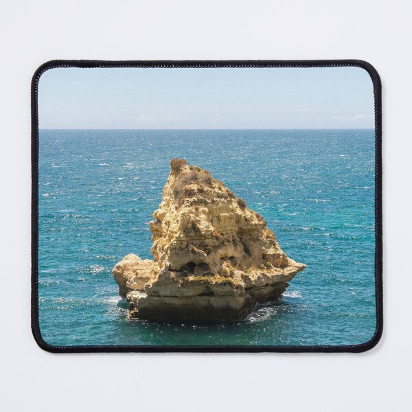 Item preview, Nature Sculpted Sailboat - Evocative Seastack off the Coast of Carvoeiro Algarve Portugal designed and sold by Georgia Mizuleva.