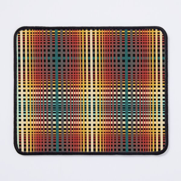 Item preview, Retro Woven Grid Pattern - Digital Abstract Design designed and sold by Mika-X-chu.