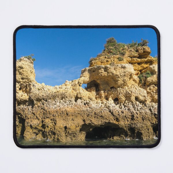 Item preview, Algarve Gold Coast Sail - Boldly Colored Cliffs and Naturally Sculpted Forms in Lagos Portugal designed and sold by Georgia Mizuleva.