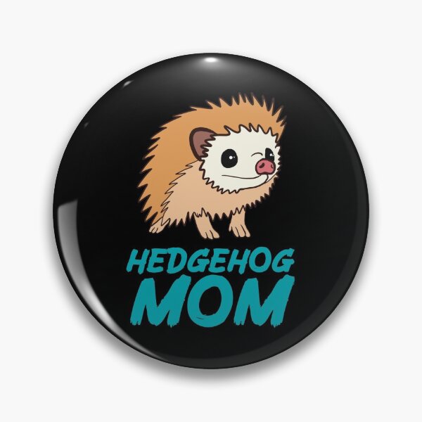Artikelvorschau, Blaue Igelmutter für Igelliebhaber entworfen und verkauft von Mochi-Merch.