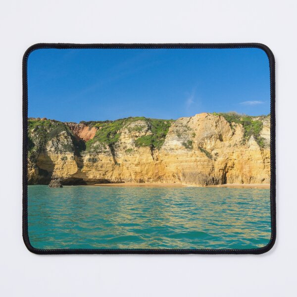 Item preview, Algarve Gold Coast Magic - Sailing by Colorful Cliffs in Lagos Portugal designed and sold by Georgia Mizuleva.