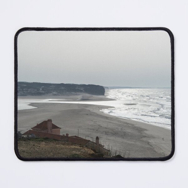 Item preview, Foz do Arelho Beach from Above the Rooftops designed and sold by Georgia Mizuleva.