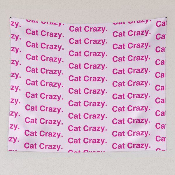 Item preview, Cat CRAZY. designed and sold by jazzydevil.