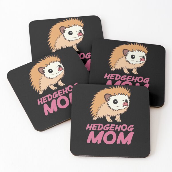 Artikelvorschau, Rosa Igel-Mutter für Igel-Liebhaber entworfen und verkauft von Mochi-Merch.
