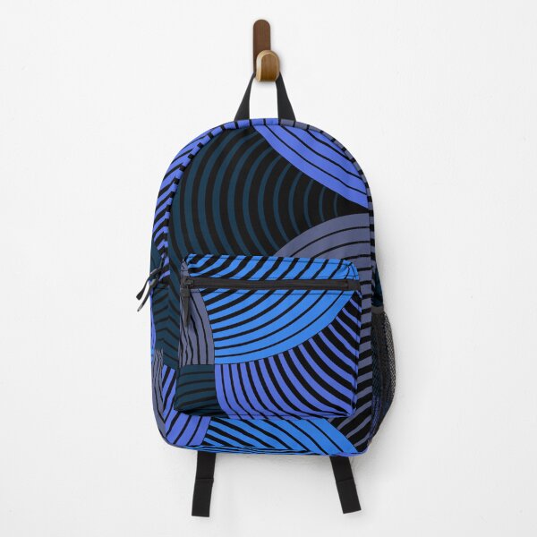 Item preview, Blue abstract circles designed and sold by Timegraf.