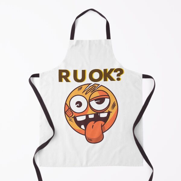 Item preview, Goofy r u ok emoji designed and sold by blueprint198686.