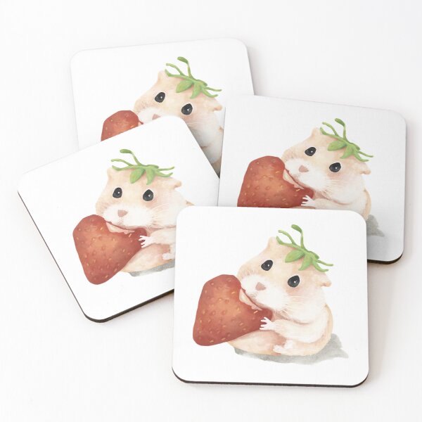 Item preview, squirrel and its strawberry designed and sold by cpilustra7-.