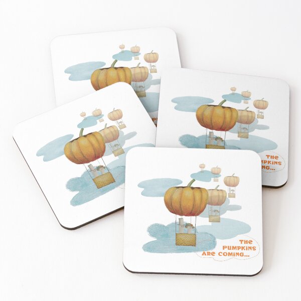 Item preview, The flying Pumpkins designed and sold by BasicClear.