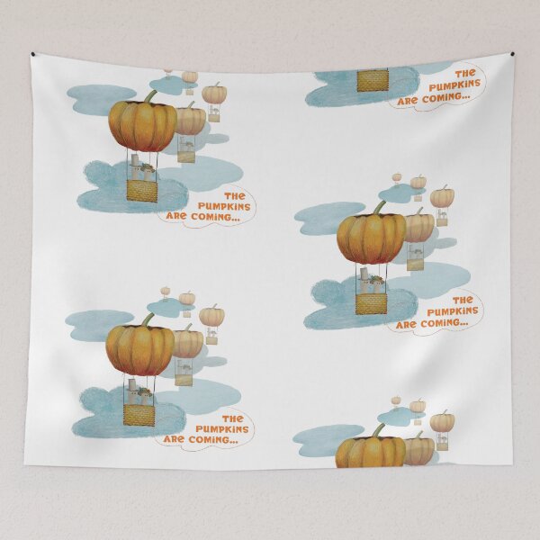 Item preview, The flying Pumpkins designed and sold by BasicClear.