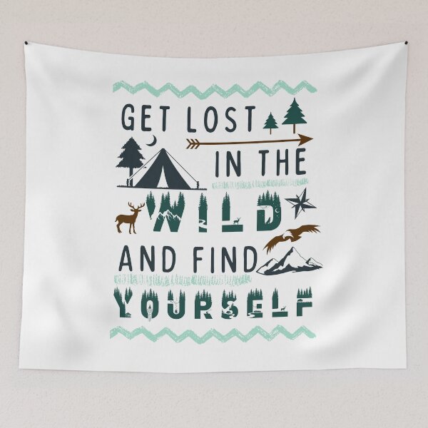 Item preview, Get Lost In The Wild And Find Yourself designed and sold by dr-tars.