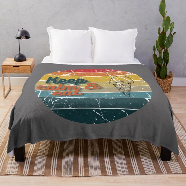 Item preview, Retro Keep Calm & Eat Ice Cream lovers gift design designed and sold by Sheepherder120.