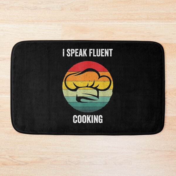 Item preview, I Speak Fluent Cooking Vintage Cook Gift  designed and sold by bar0zysbertha.