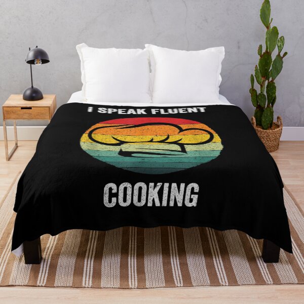 Item preview, I Speak Fluent Cooking Vintage Cook Gift  designed and sold by bar0zysbertha.