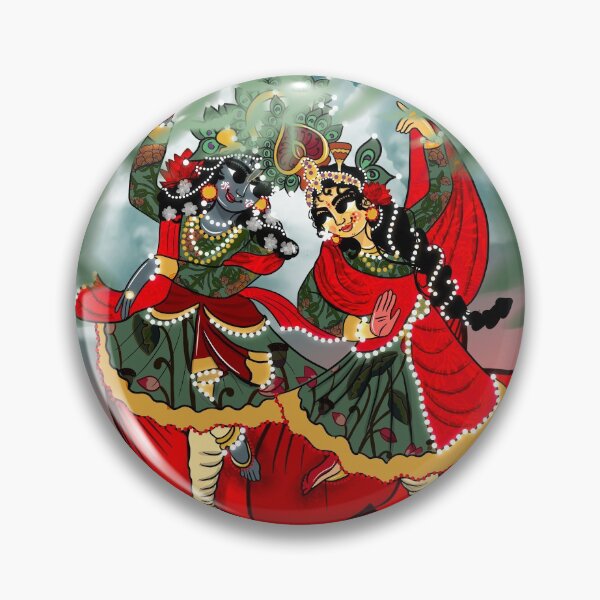 Artikelvorschau, Pfauentanz von Radha Krishna entworfen und verkauft von shyamsakhi.