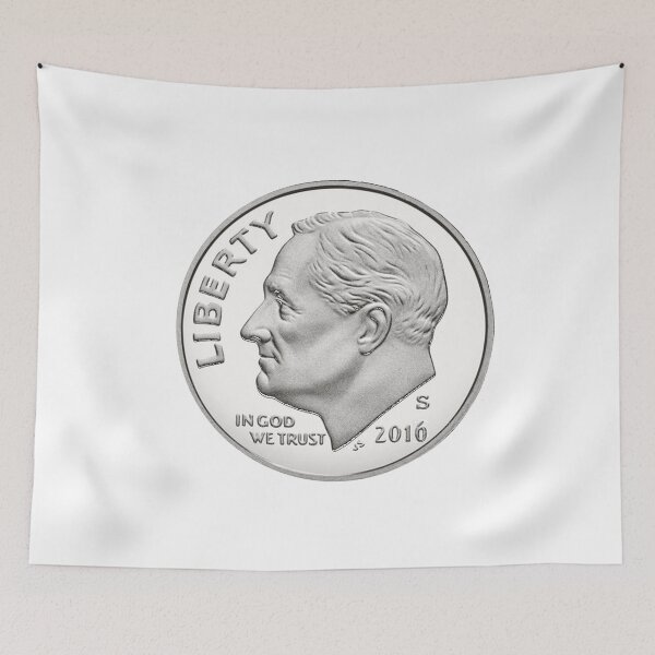 Item preview, US Roosevelt Silver Dime Coin Cash Liberty 2016 designed and sold by Midwest-Goods.