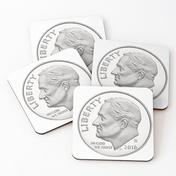 Item preview, US Roosevelt Silver Dime Coin Cash Liberty 2016 designed and sold by Midwest-Goods.