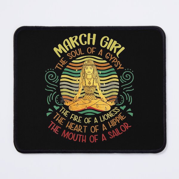 Item preview, Birthday March Girl Soul Of A Gypsy designed and sold by bar0zysbertha.