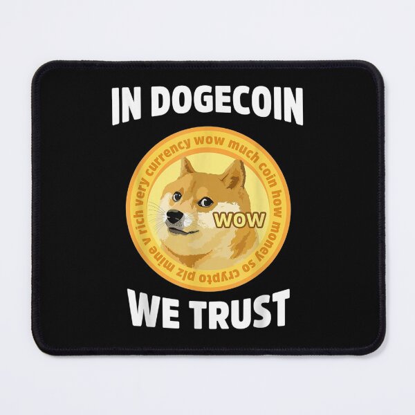 Item preview, In Dogecoin We Trust Cryptocurrency Blockchain Hodl Shiba  designed and sold by bar0zysbertha.