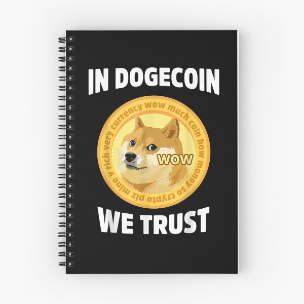 Item preview, In Dogecoin We Trust Cryptocurrency Blockchain Hodl Shiba  designed and sold by bar0zysbertha.