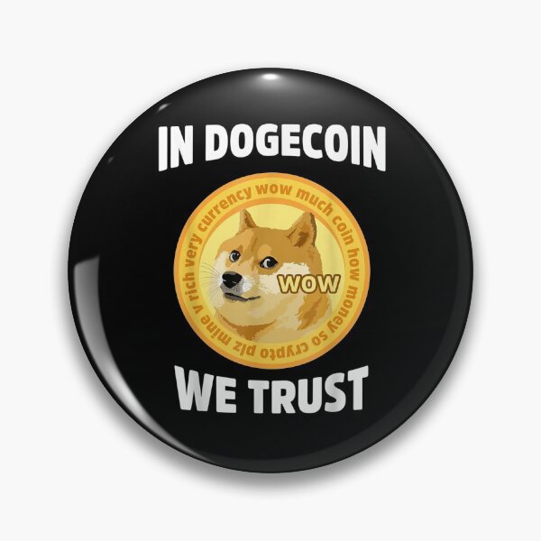 Item preview, In Dogecoin We Trust Cryptocurrency Blockchain Hodl Shiba  designed and sold by bar0zysbertha.