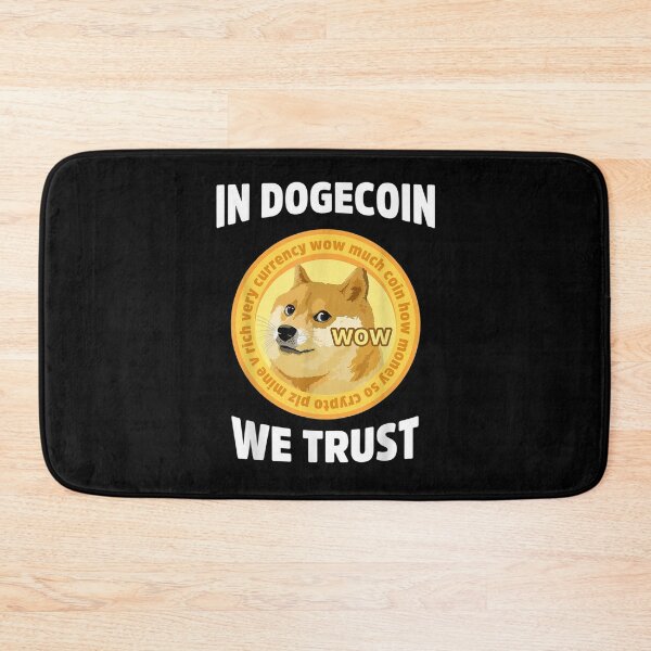 Item preview, In Dogecoin We Trust Cryptocurrency Blockchain Hodl Shiba  designed and sold by bar0zysbertha.