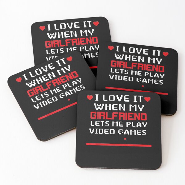 Item preview, I Love It When My Girlfriend Lets Me Play Video Games  designed and sold by bar0zysbertha.