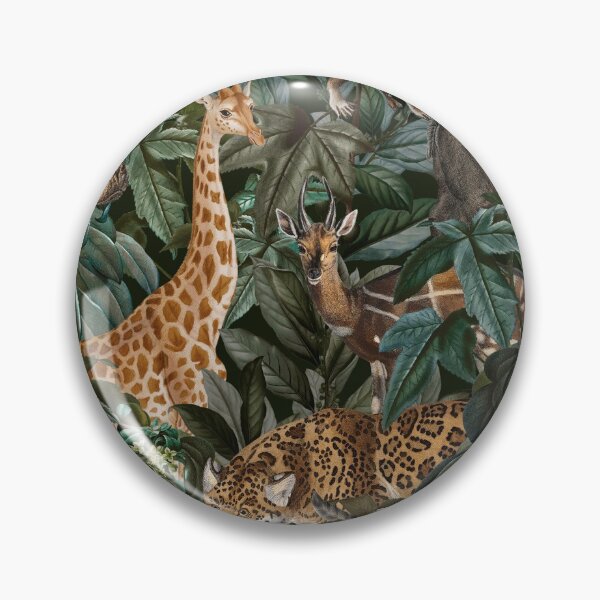 Item preview, Animal seamless pattern jungle background illustration designed and sold by Sarwat Reza.