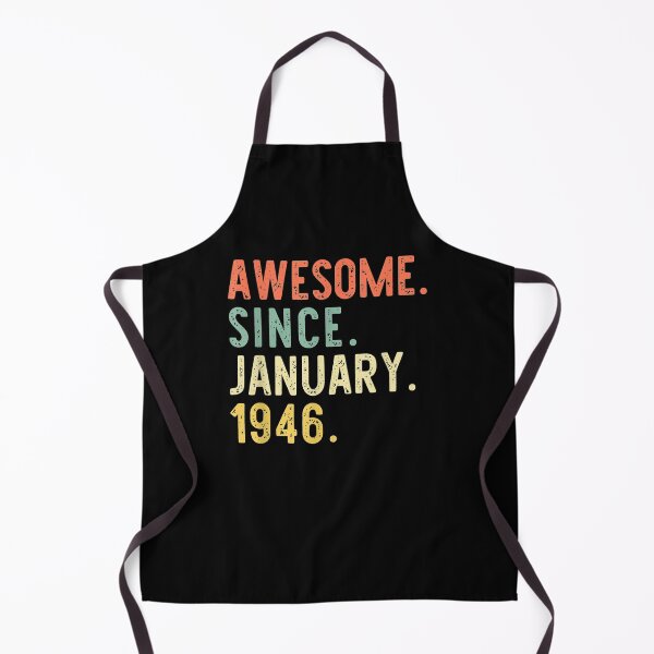 Item preview, Awesome Since January 1946 75th Gift Birthday 75 Years Old designed and sold by bar0zysbertha.