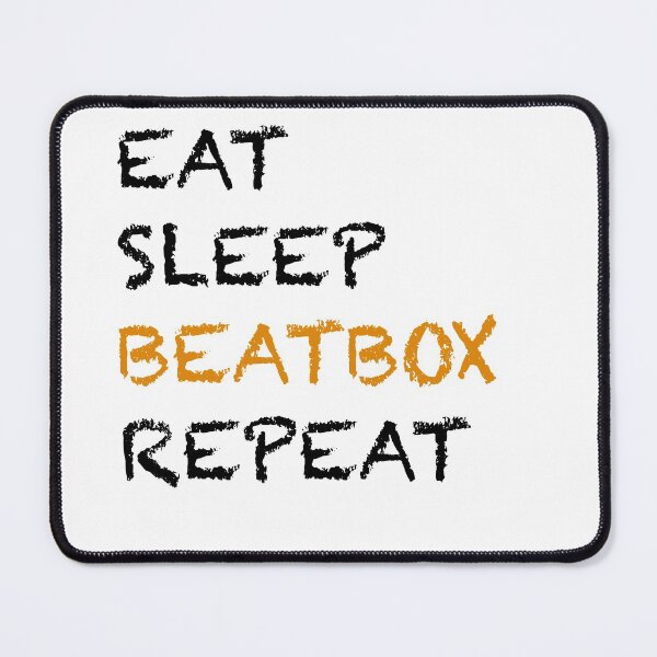 Item preview, Eat sleep beatbox repeat designed and sold by Aizyshop.