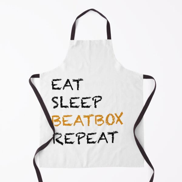 Item preview, Eat sleep beatbox repeat designed and sold by Aizyshop.