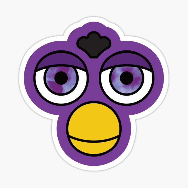 The Purple Forest Furby Sticker