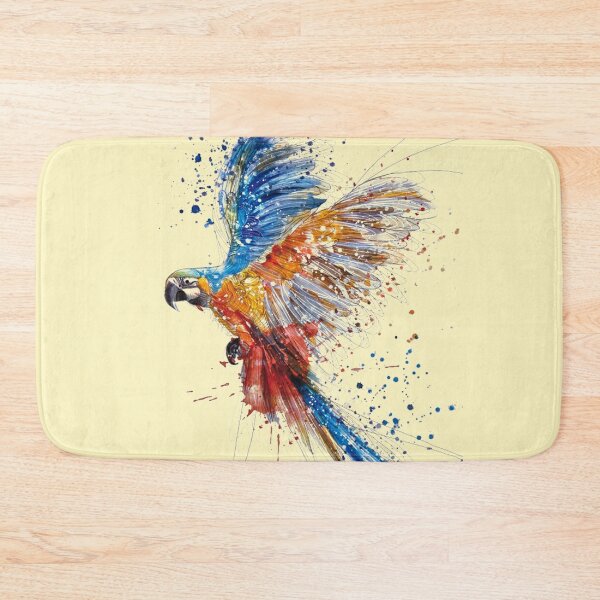Item preview, Parrot Watercolor Splash Watercolor Design Color Splash Vintage Birds Australian Parrot designed and sold by catchyology.