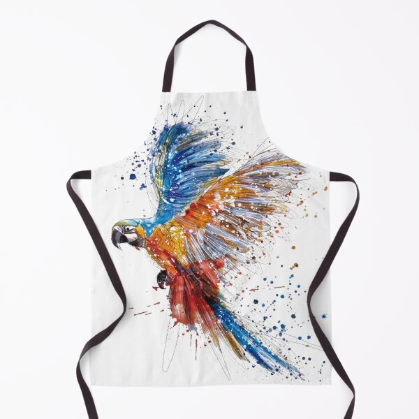 Item preview, Parrot Watercolor Splash Watercolor Design Color Splash Vintage Birds Australian Parrot designed and sold by catchyology.