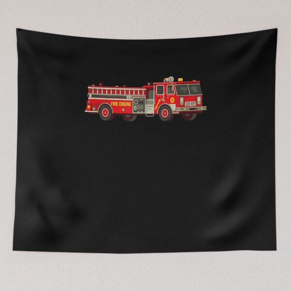 Item preview, Fire Engine Firefighter Truck For Kids Graphic  designed and sold by bar0zysbertha.
