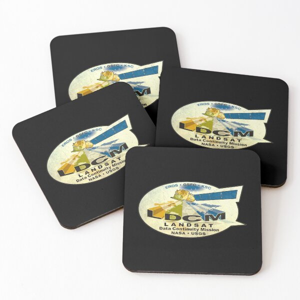 Item preview, LANDSAT 8 logo mission - vintage  designed and sold by trendistudio.