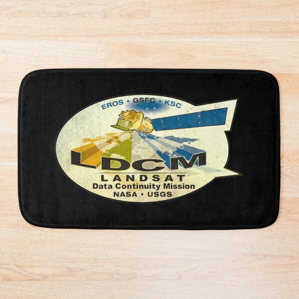 Item preview, LANDSAT 8 logo mission - vintage  designed and sold by trendistudio.