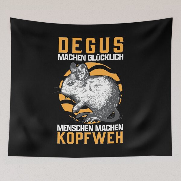 Item preview, Degus make rodents happy, Chilean rodent designed and sold by madgrfx.