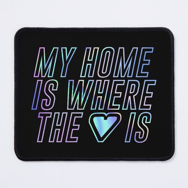 Item preview, My home is where the heart is (rainbow) designed and sold by didijuca.