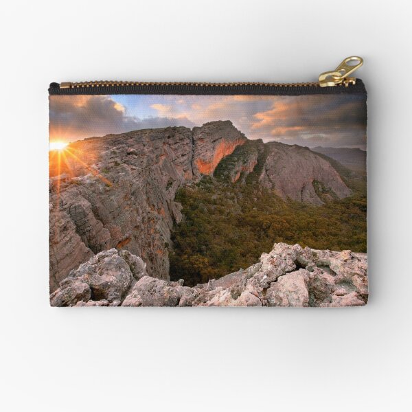 Mt Stapylton, Grampians, Victoria, Australia Zipper Pouch