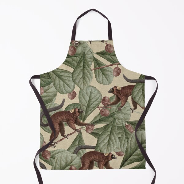 Item preview, Lemur seamless pattern background illustration designed and sold by Sarwat Reza.