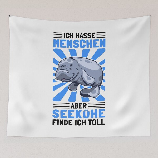 Item preview, Manatee hate people manatee marine mammals designed and sold by madgrfx.