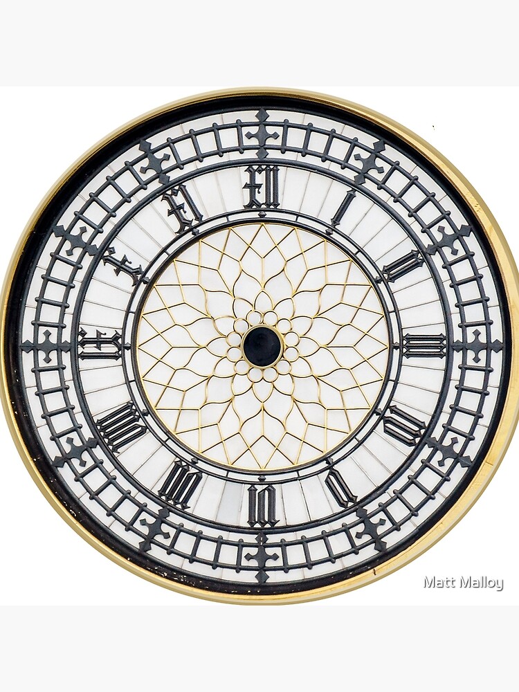 "London Clock" Clock for Sale by Matt Malloy Redbubble