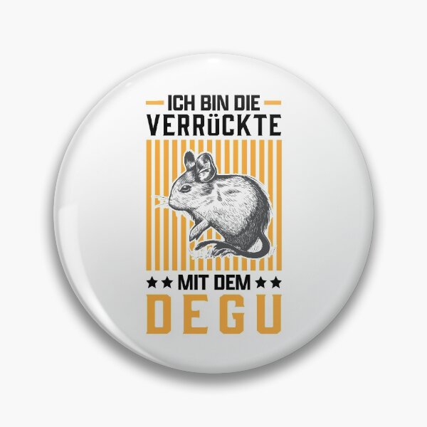 Item preview, The crazy with degu rodent Chilean rodent designed and sold by madgrfx.