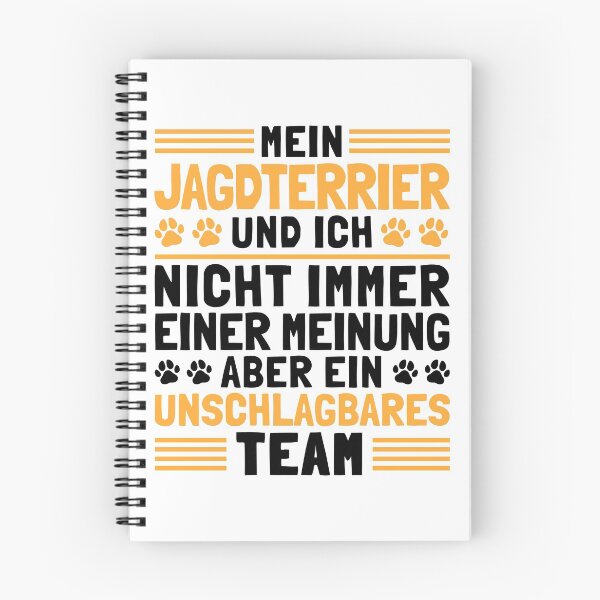 Artikelvorschau, Deutscher Jagdterrier und Ich Jagdhund Geschenk entworfen und verkauft von madgrfx.