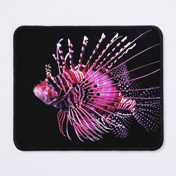 Item preview, Sea Life Neon Pink LionFish designed and sold by TheWildFlix.